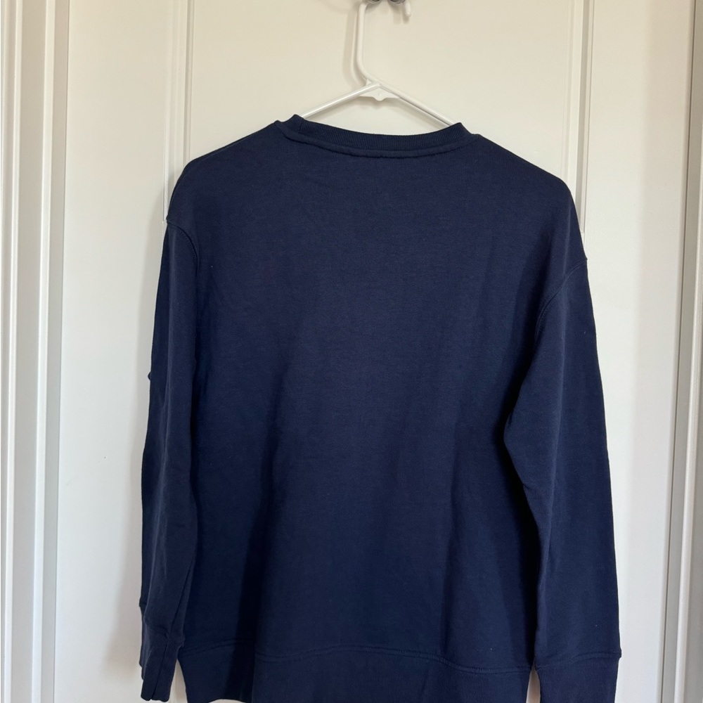 Shiraleah "Amour" Sweatshirt, Navy Blue Size Small - Picture 3 of 5